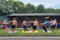 Vystoupení Acroyoga Olomouc.