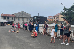 Publikum během vystoupení.