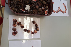 Připravené smyslové stanoviště.