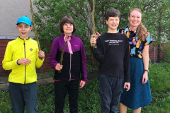 Třída s pomlázkami.