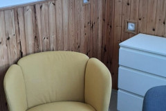 Sestavený nábytek.