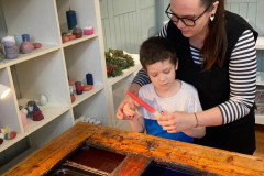 Návštěva svíčkárny