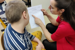 Pololetní vysvědčení