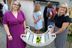 Darovaná houpačka od SPC Olomouc.