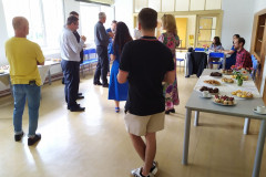 Občerstvení pro pozvané hosty.