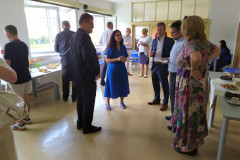 Občerstvení pro pozvané hosty.