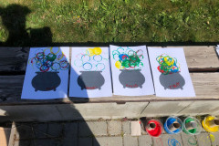 Úkol plotové hry, barevné čarodějné lektvary.