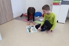 Žáci pracují s Albi tužkou.