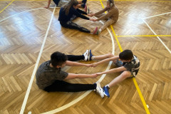 Zkouška zkrácených svalů.