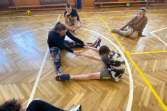 Zkouška zkrácených svalů.