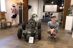 Třída v hradním muzeu.