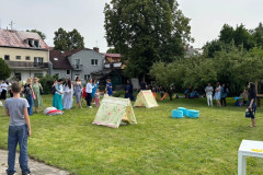 Slavnostní zahájení zahradní slavnosti.