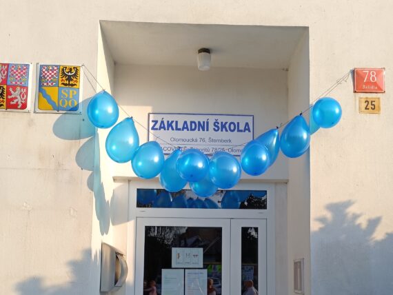 První školní den.