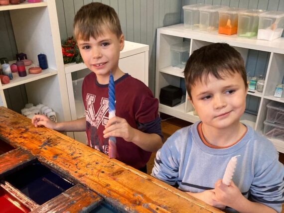 Návštěva svíčkárny