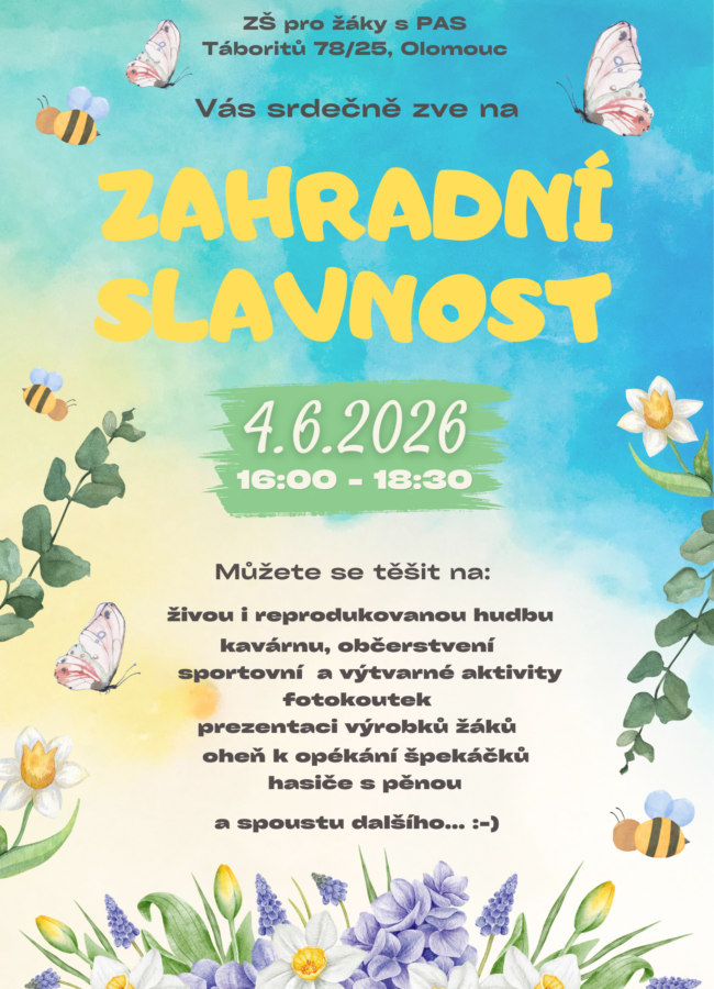 Zahradní slavnost 2026