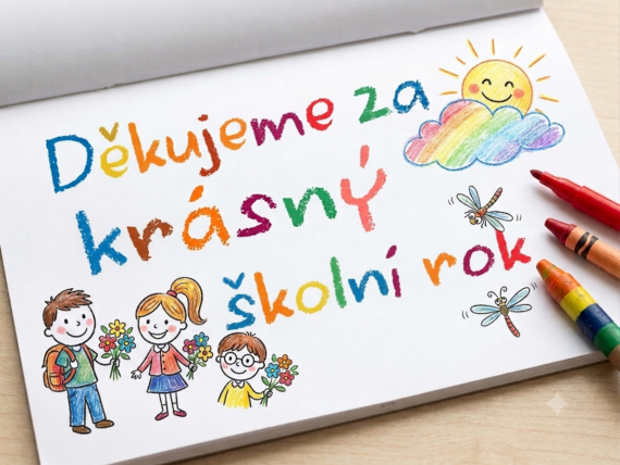 Rozloučení se školním rokem a poděkování