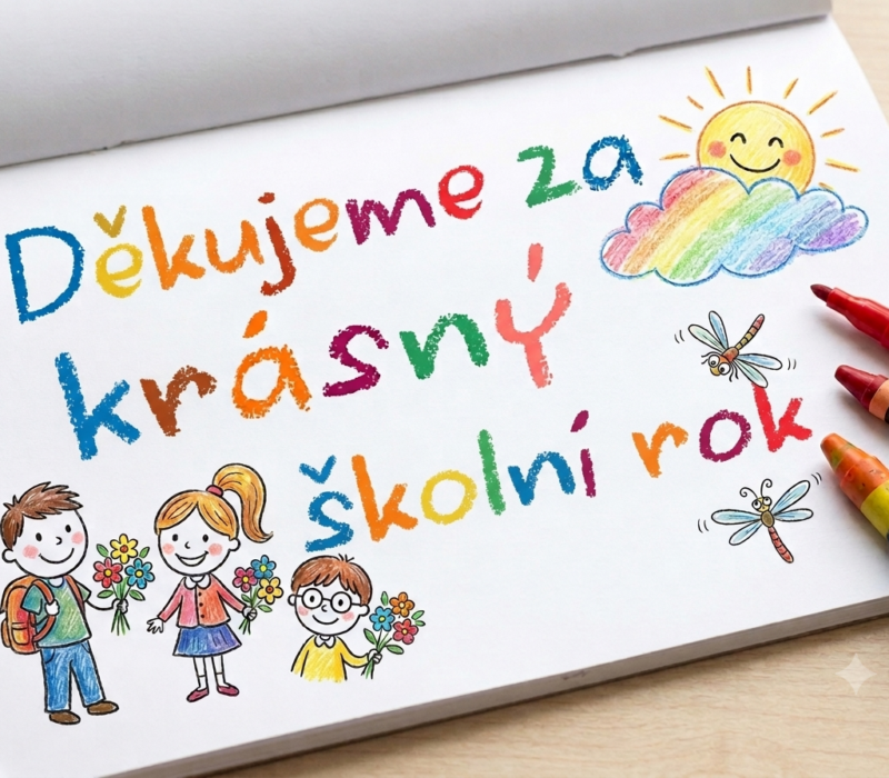 Rozloučení se školním rokem a poděkování